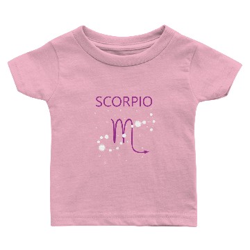 Discover Scorpio Baby T-shirts
