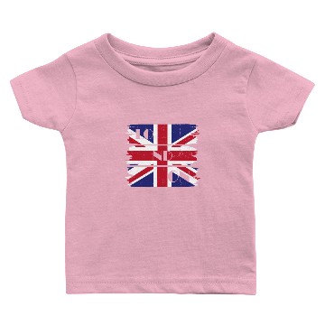 Discover London Union Jack Vintage Baby T-shirts