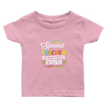 Discover Special Education Teacher Autism Teacher Awareness Baby T-shirts