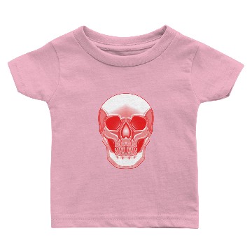 Discover Red Crystal Skull Baby T-shirts