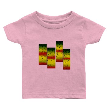 Discover Tapestry Trout Baby T-shirts