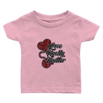 Discover Funny knitting needle wool wool yarn crocheting Baby T-shirts