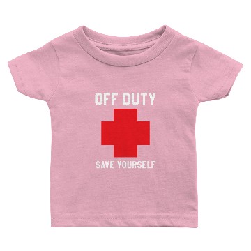 Discover Lifeguard - Off duty save yourself Baby T-shirts