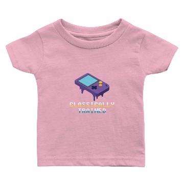 Discover Classically Trained - Game Boy Gamer Baby T-shirts