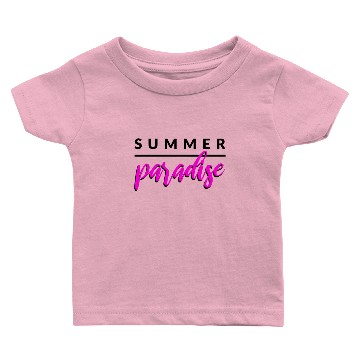 Discover SUMMER paradise Baby T-shirts