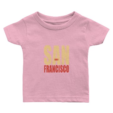 Discover San Francisco 1850 Baby T-shirts