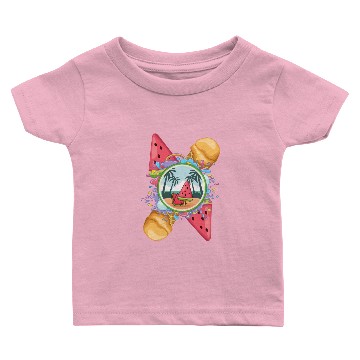 Discover Summer would not be great without Ice-cream Baby T-shirts