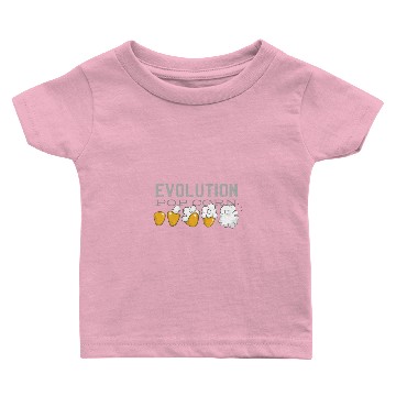 Discover Popcorn evolution development process Baby T-shirts
