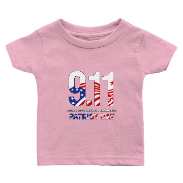 Discover 9.11 Patriot Day Baby T-shirts