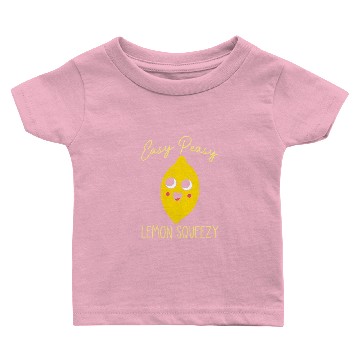 Discover Easy Peasy Lemon Squeezy Cute Lemonade Summer Baby T-shirts