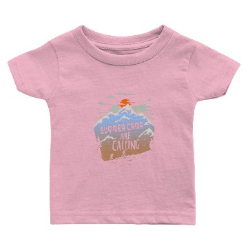 Discover Summer camp are calling Baby T-shirts