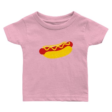Discover Hot dog Baby T-shirts Design Vector