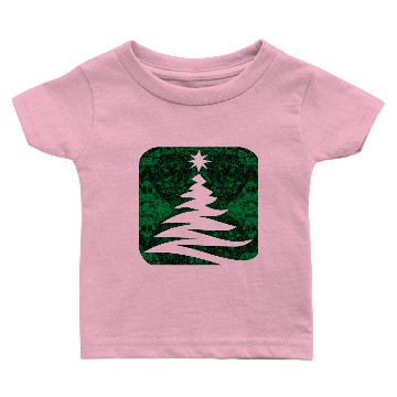 Discover Cool Chrismas Tree Batik Baby T-shirts