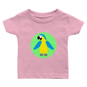 Discover Blue-and-yellow Macaw Baby T-shirts