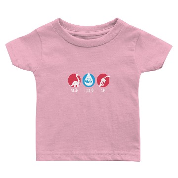 Discover Solid Liquid Gas Science Dinosaur School Baby T-shirts