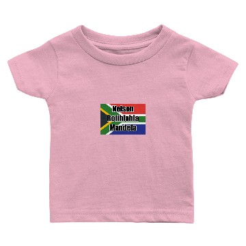 Discover Nelson Rolihlahla Mandela Baby T-shirts