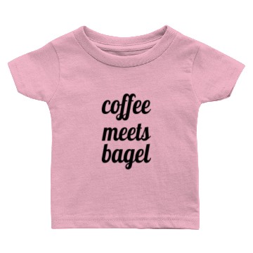 Discover coffee meets bagel Baby T-shirts