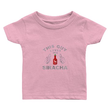 Discover Siracha Lovers Baby T-shirts Hot Sauce Chilli