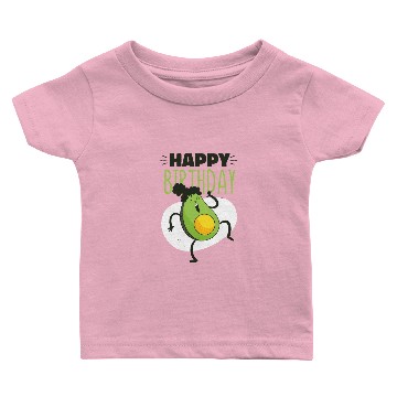 Discover Happy Birthday Congratulations Avocado Baby T-shirts