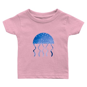 Discover blue jellyfish Baby T-shirts