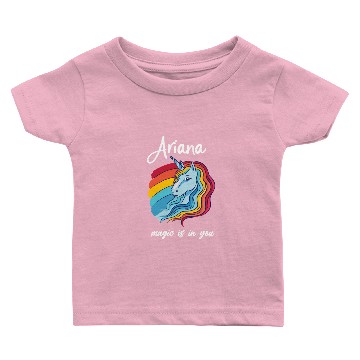 Discover Ariana unicorn gift Baby T-shirts