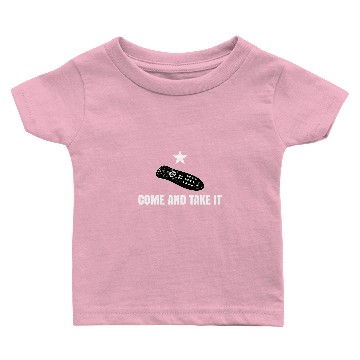 Discover COME AND TAKE IT REMOTE WHITE Baby T-shirts