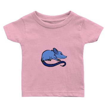 Discover Fruit Rat: Blueberry Rat Baby T-shirts