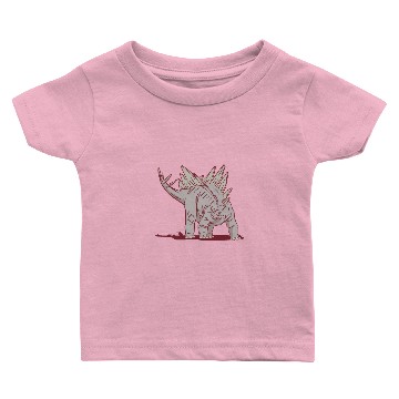 Discover Stegosaurus Dinosaur Baby T-shirts