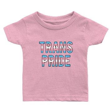 Discover Transgender Pride Flag Text Baby T-shirts