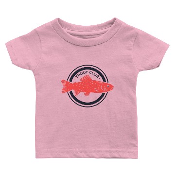 Discover trout club Baby T-shirts