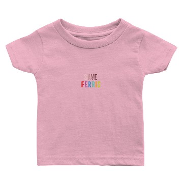 Discover Save Ferris Retro Sunset Style Baby T-shirts