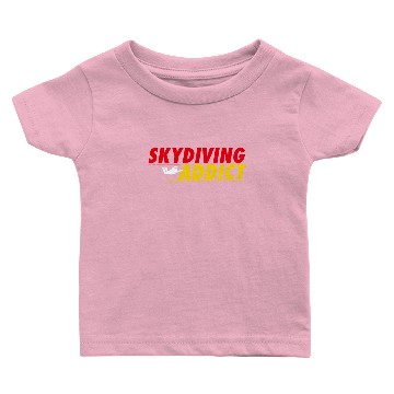 Discover Skydiving Addict Baby T-shirts