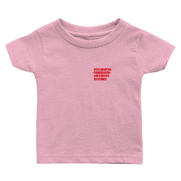 Discover Conservative progressive libertarian bitcoiner Baby T-shirts