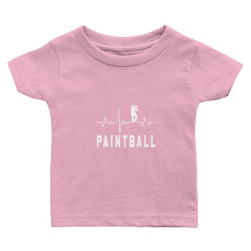 Discover Paintball Airsoft Gotcha Baby T-shirts