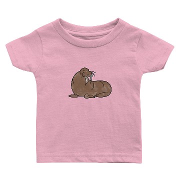 Discover Retro Walrus Vintage Baby T-shirts
