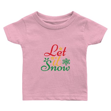 Discover let it snow 2020 Baby T-shirts