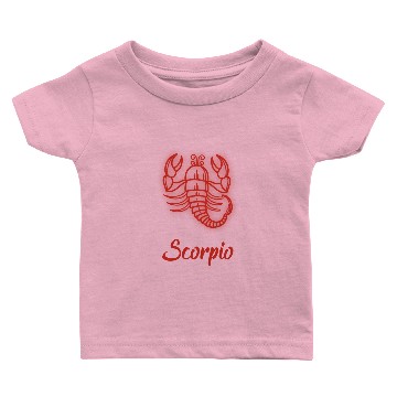 Discover Scorpio Baby T-shirts