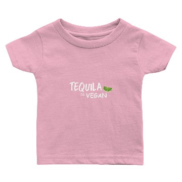 Discover Tequila is Vegan Baby T-shirts