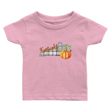 Discover Kentucky Pumpkin Baby T-shirts