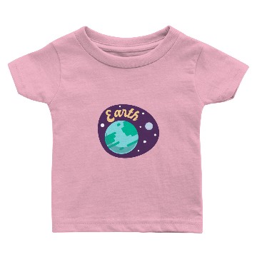 Discover Solar system with the planet Earth Baby T-shirts