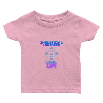 Discover Industrial Engineer Level UP! Baby T-shirts