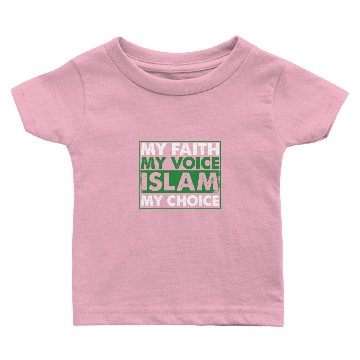 Discover My Faith Islam Muslim Allah Mosque Namaz Mecca Baby T-shirts