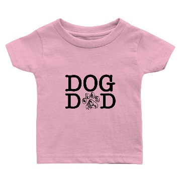 Discover Dog Dad Dog Paws Baby T-shirts
