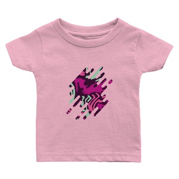 Discover Stain camouflage motif Baby T-shirts