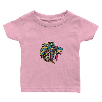 Discover Jaguar Aztec Art Mexican Art Baby T-shirts