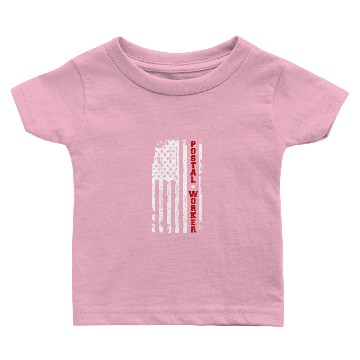 Discover Patriotic Postal Worker Postal Worker Ballot Votin Baby T-shirts