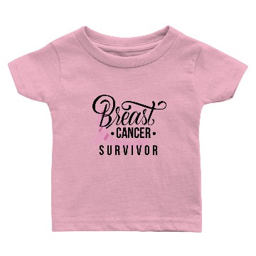 Discover Breast Cancer Survivor Baby T-shirts