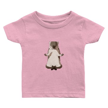 Discover Meditating Wombat Baby T-shirts