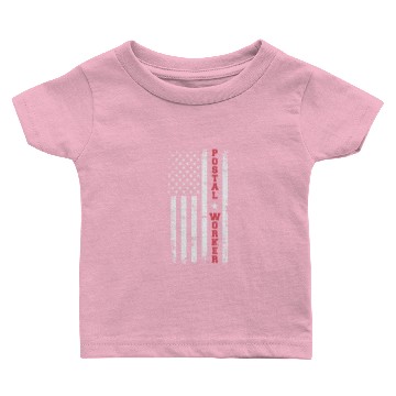 Discover Patriotic Postal Worker Postal Worker Ballot Votin Baby T-shirts