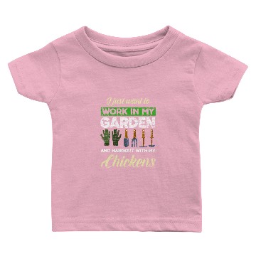 Discover Garden Chickens Baby T-shirts